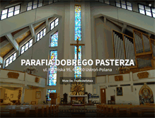 Tablet Screenshot of parafiadobregopasterza.pl